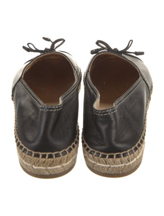 Prada Leather Espadrilles