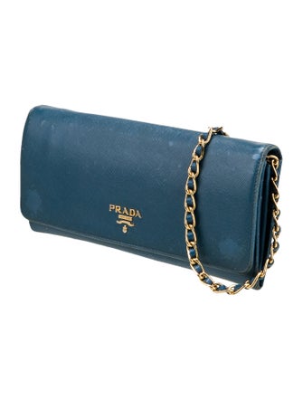 Prada Saffiano Cuir Leather Metal