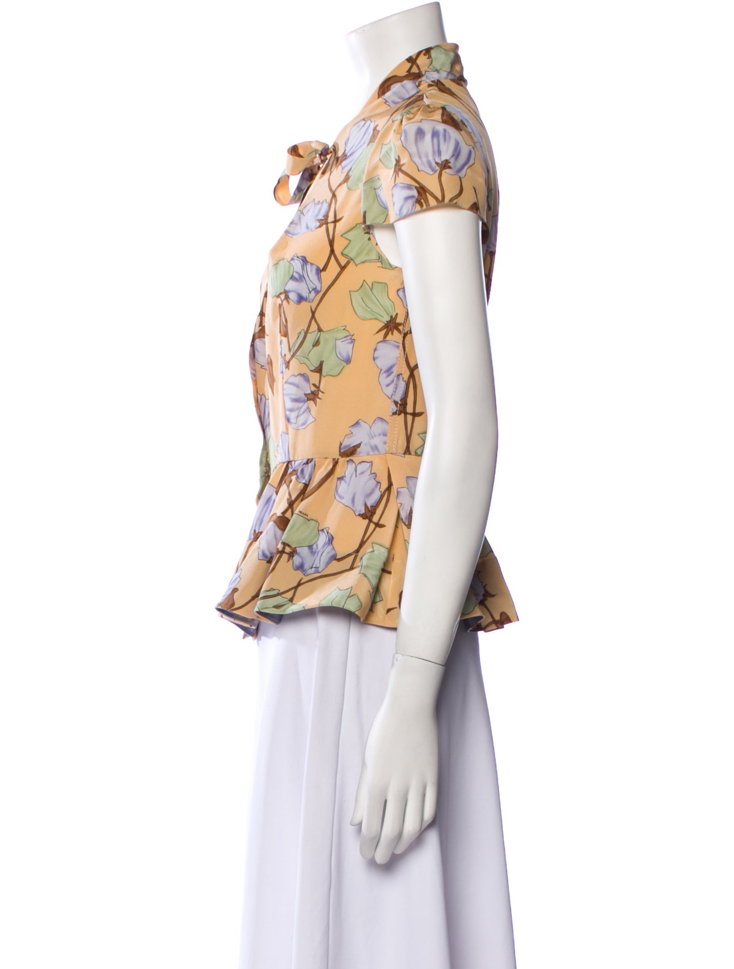 Prada Vintage 2008 Button-Up Top