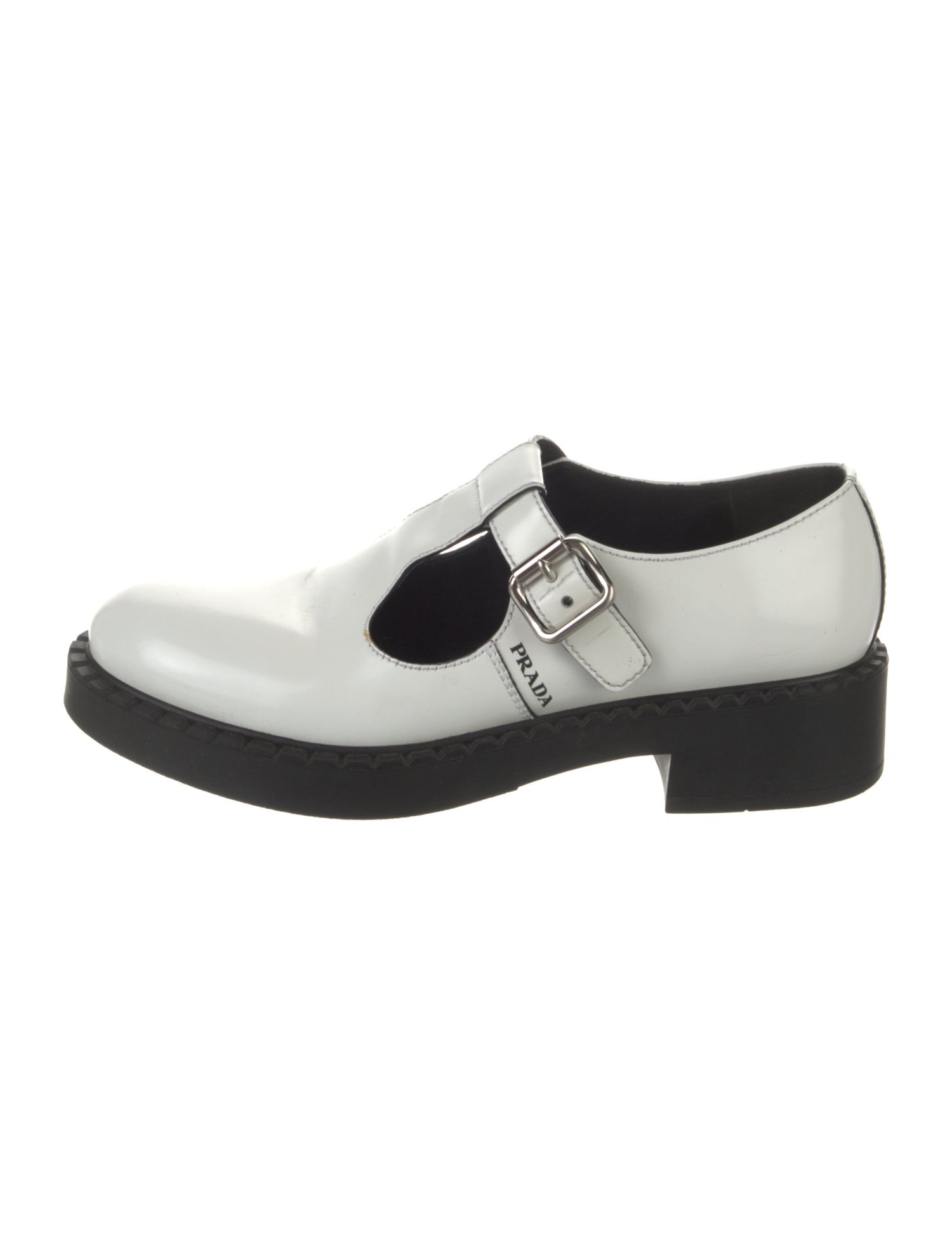 Prada Patent Leather Mary Jane Flats