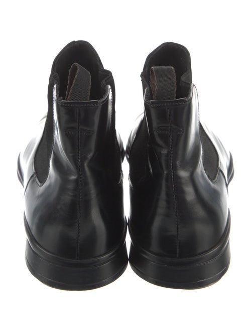 Prada Leather Chelsea Boots