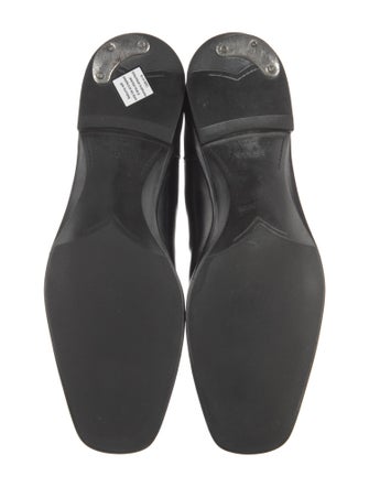 Prada Leather Chelsea Boots