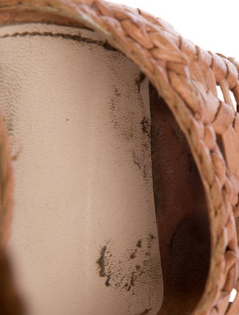 Prada Intrecciato Weave Leather Espadrilles