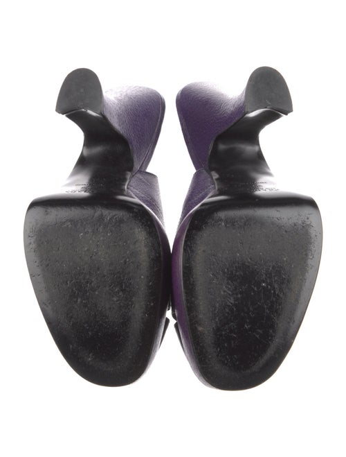 Prada Leather Slingback Sandals