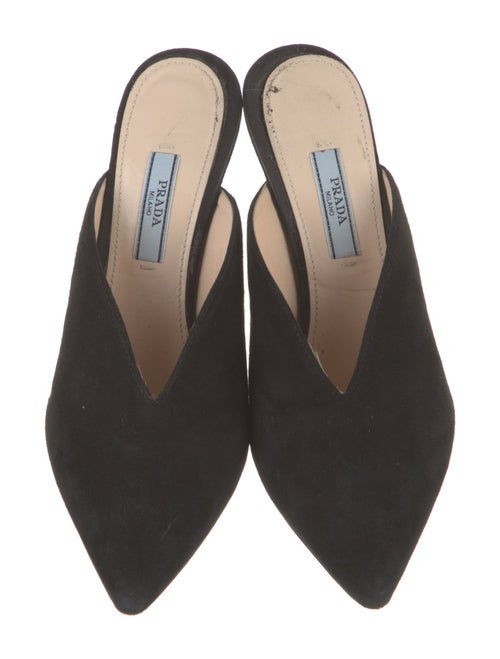 Prada Suede Mules
