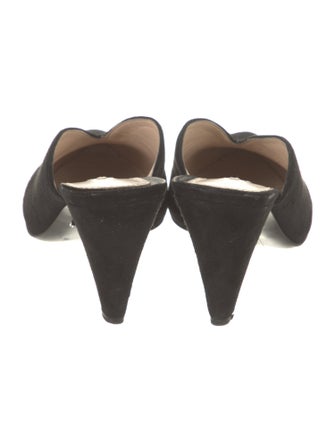 Prada Suede Mules