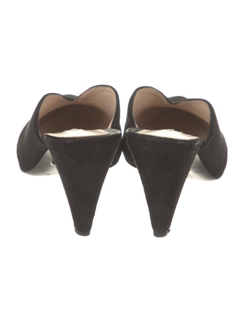 Prada Suede Mules