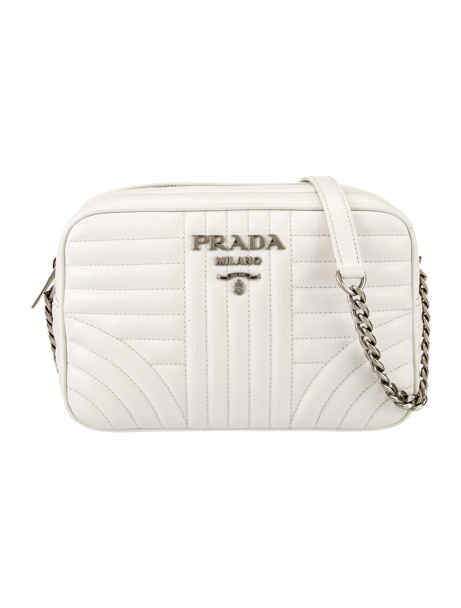 Prada Quilted Diagramme Camera Small