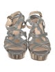 Prada Leather Slingback Sandals