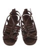 Prada Leather Gladiator Sandals