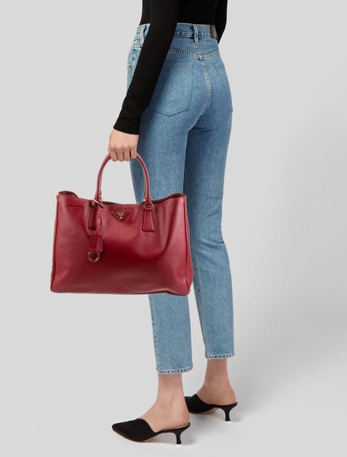 Prada Saffiano Leather Galleria Tote