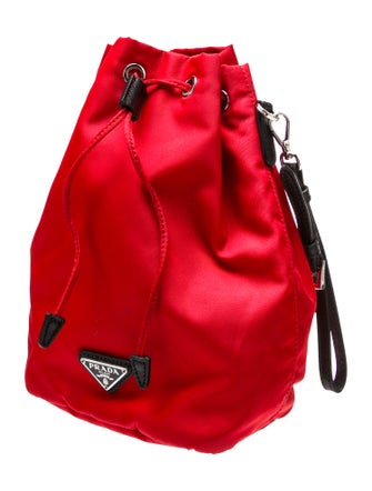 Prada Tessuto Nylon Bucket Bag