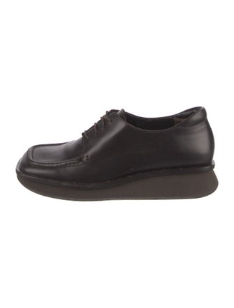 Prada Leather Oxfords