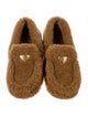 Prada Shearling Moccasins