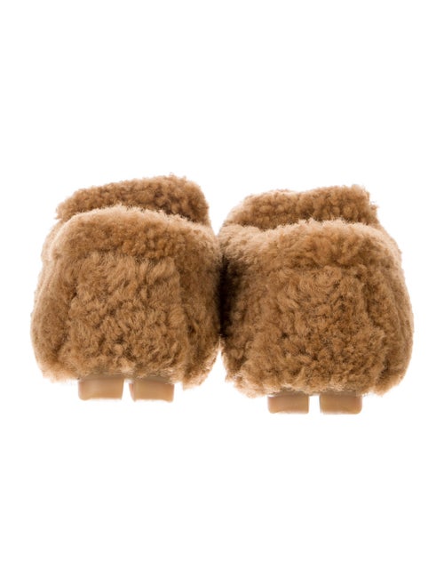 Prada Shearling Moccasins
