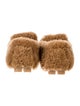Prada Shearling Moccasins