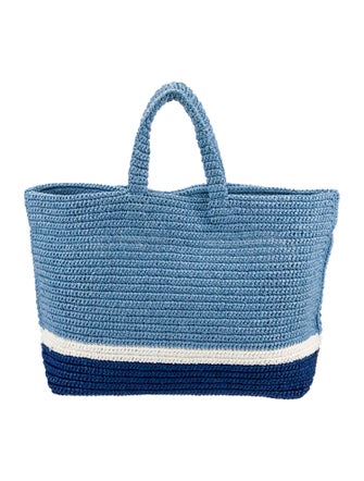 Prada Enameled Metal Triangle Tote