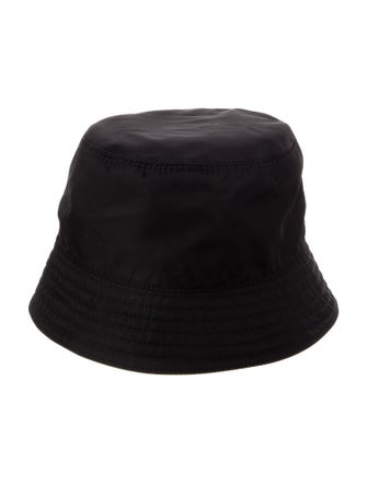 Prada Black bucket hat