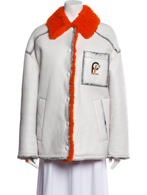 Prada 2018 Shearling Fur Coat