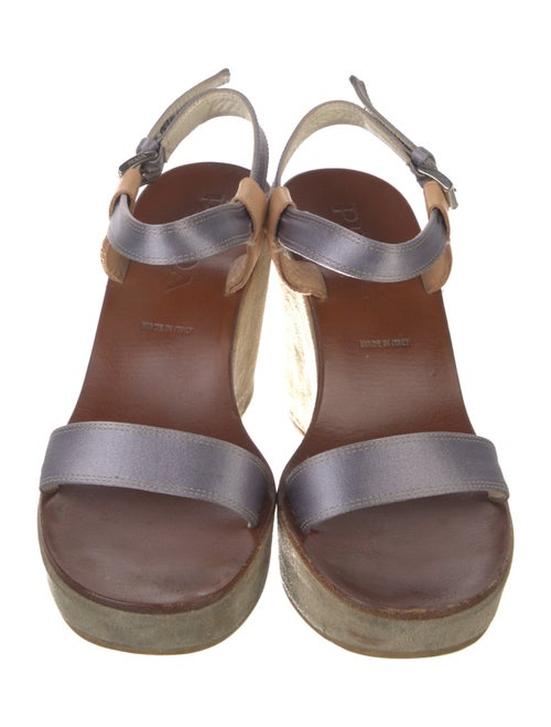 Prada Satin Sandals