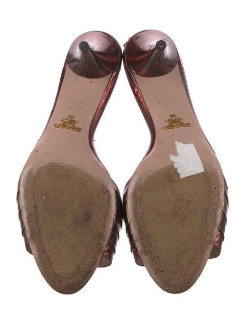 Prada Leather Slides