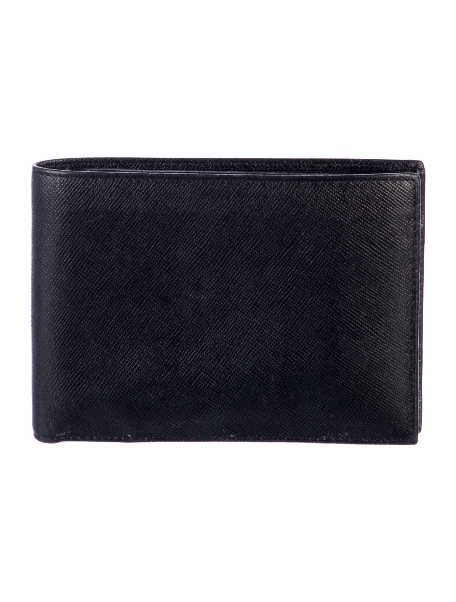 Prada Saffiano Cuir Leather Bifold Wallet