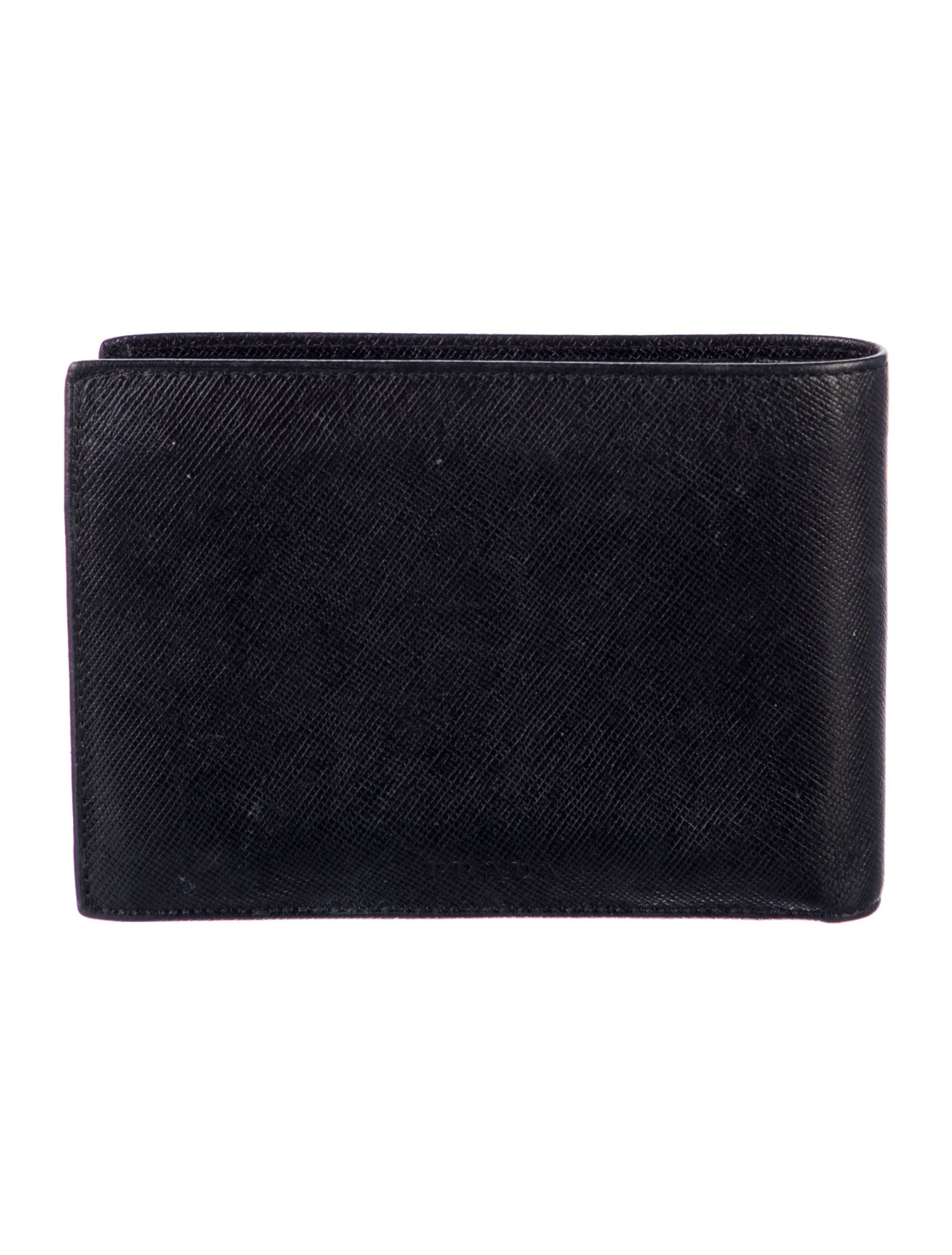 Prada Saffiano Cuir Leather Bifold Wallet