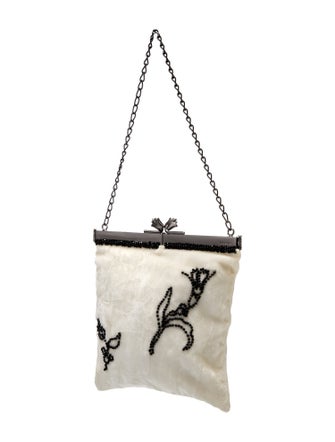 Prada Velvet Top Handle Bag