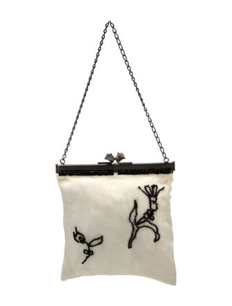 Prada Velvet Top Handle Bag