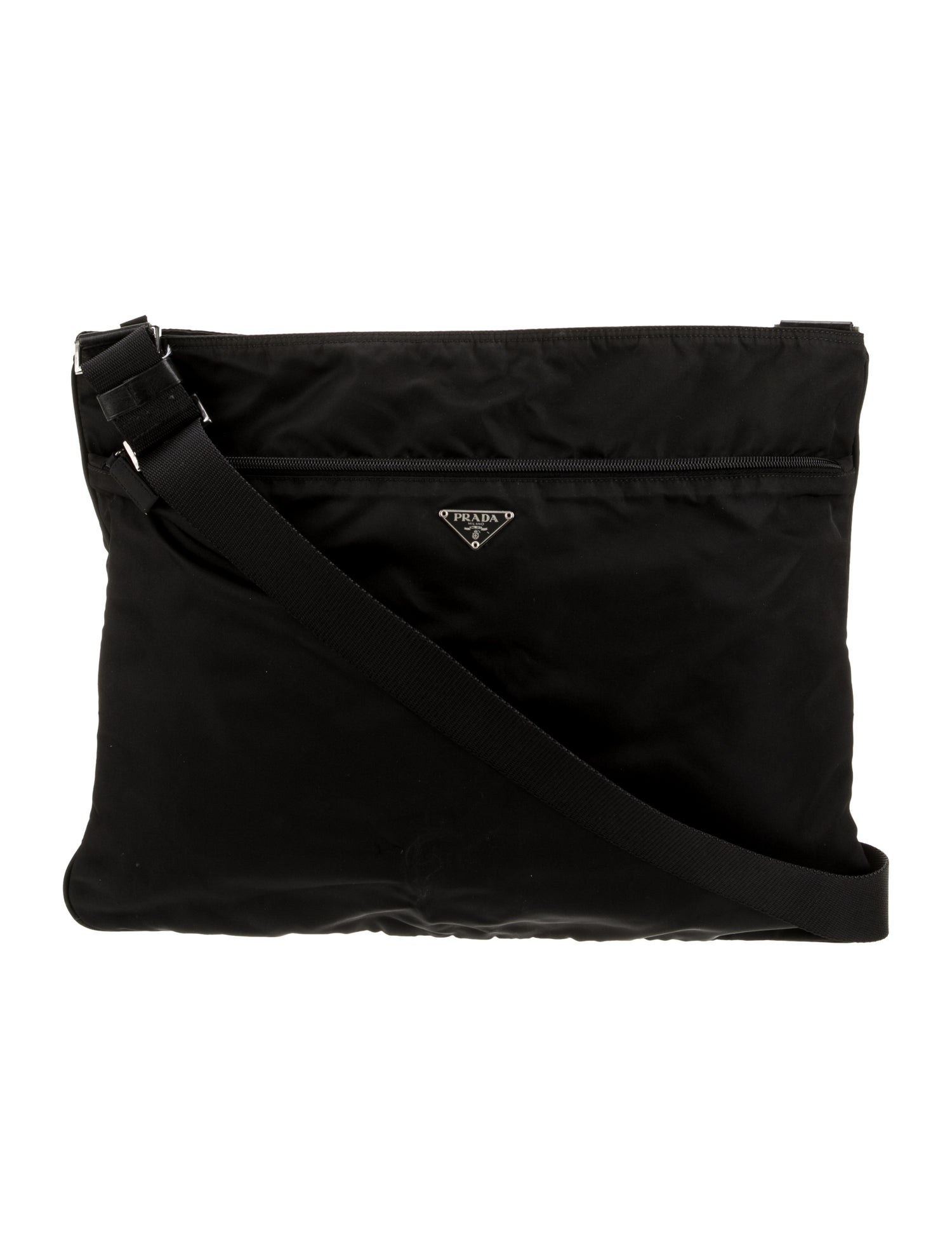 Prada Tessuto Nylon Messenger Bag