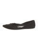 Prada Suede Cutout Accent D'Orsay Flats