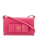 Prada Saffiano Lux Leather Wristlet