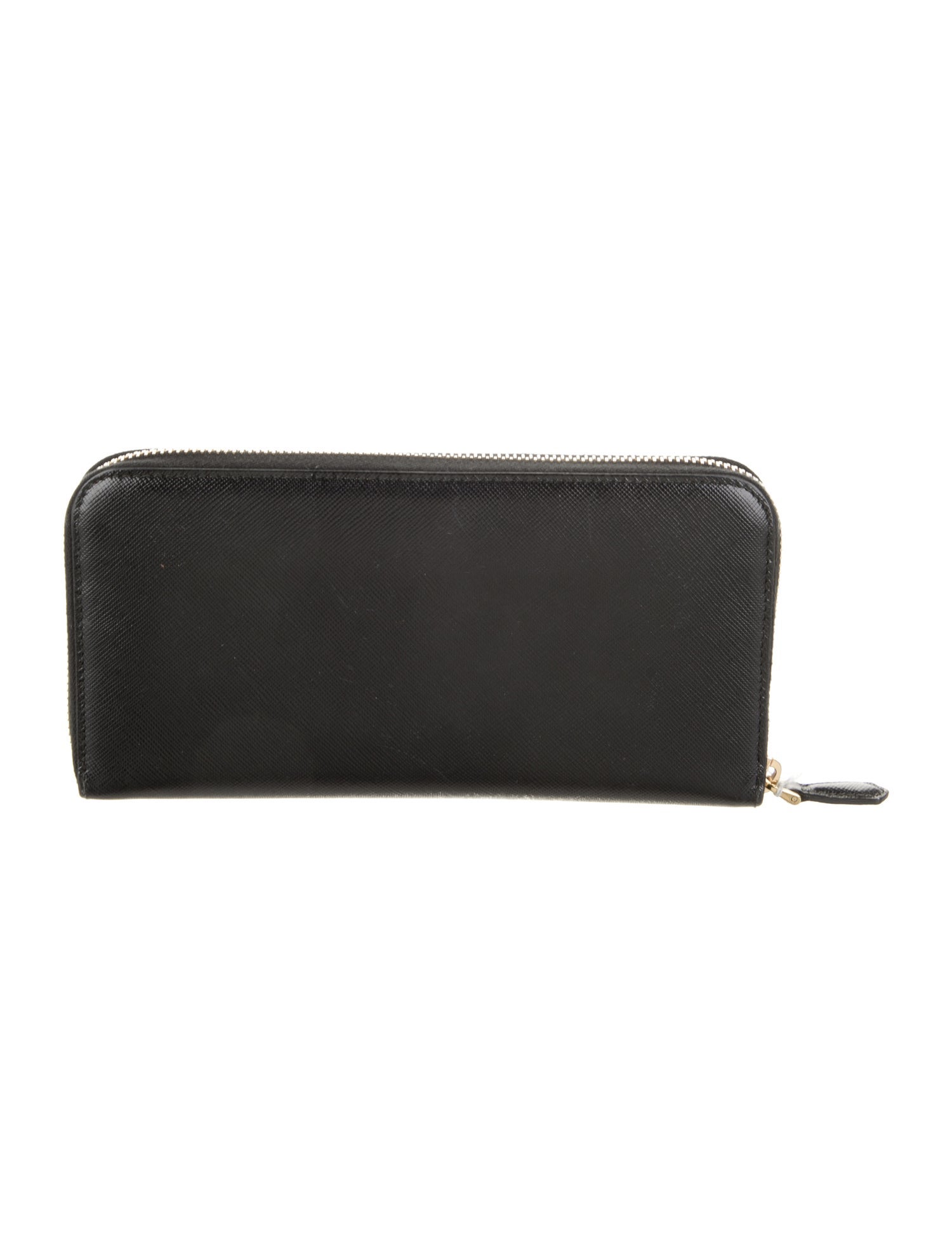 Prada Saffiano Metal Leather Continental Wallet