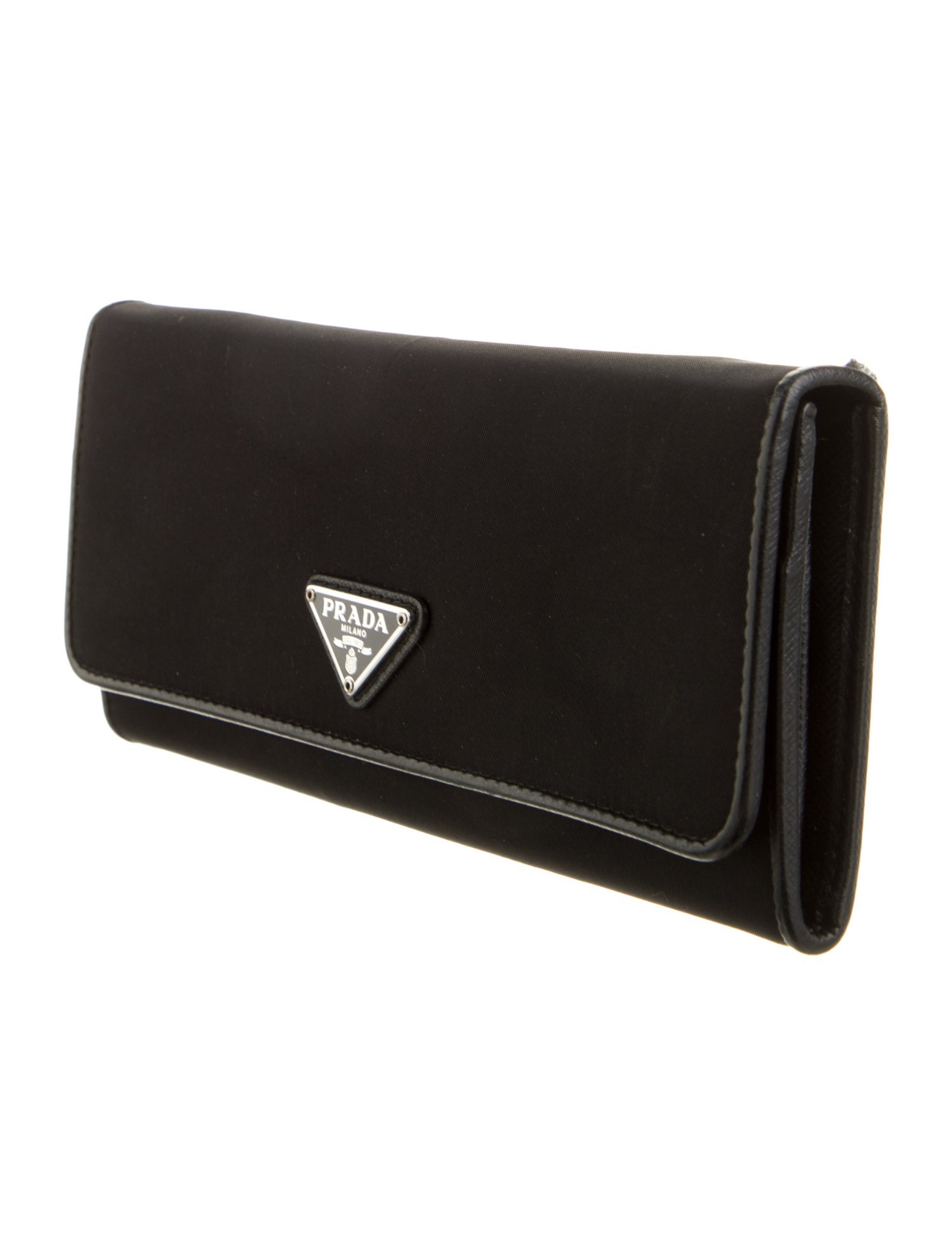 Prada Tessuto Continental Wallet