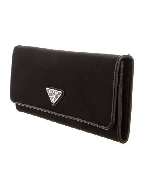 Prada Tessuto Continental Wallet