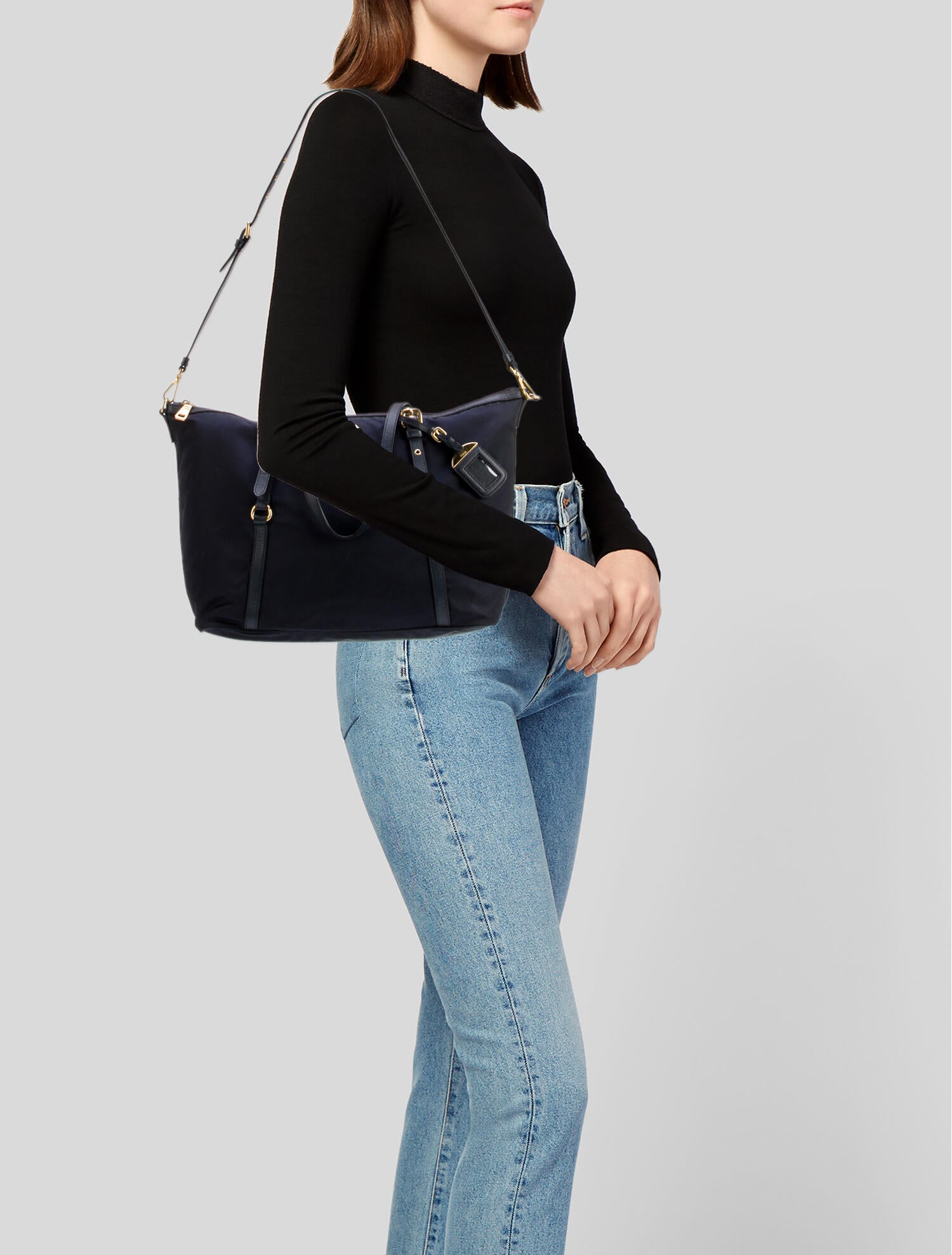 Prada Tessuto Shoulder Bag