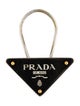 Prada Metal Black Keychain