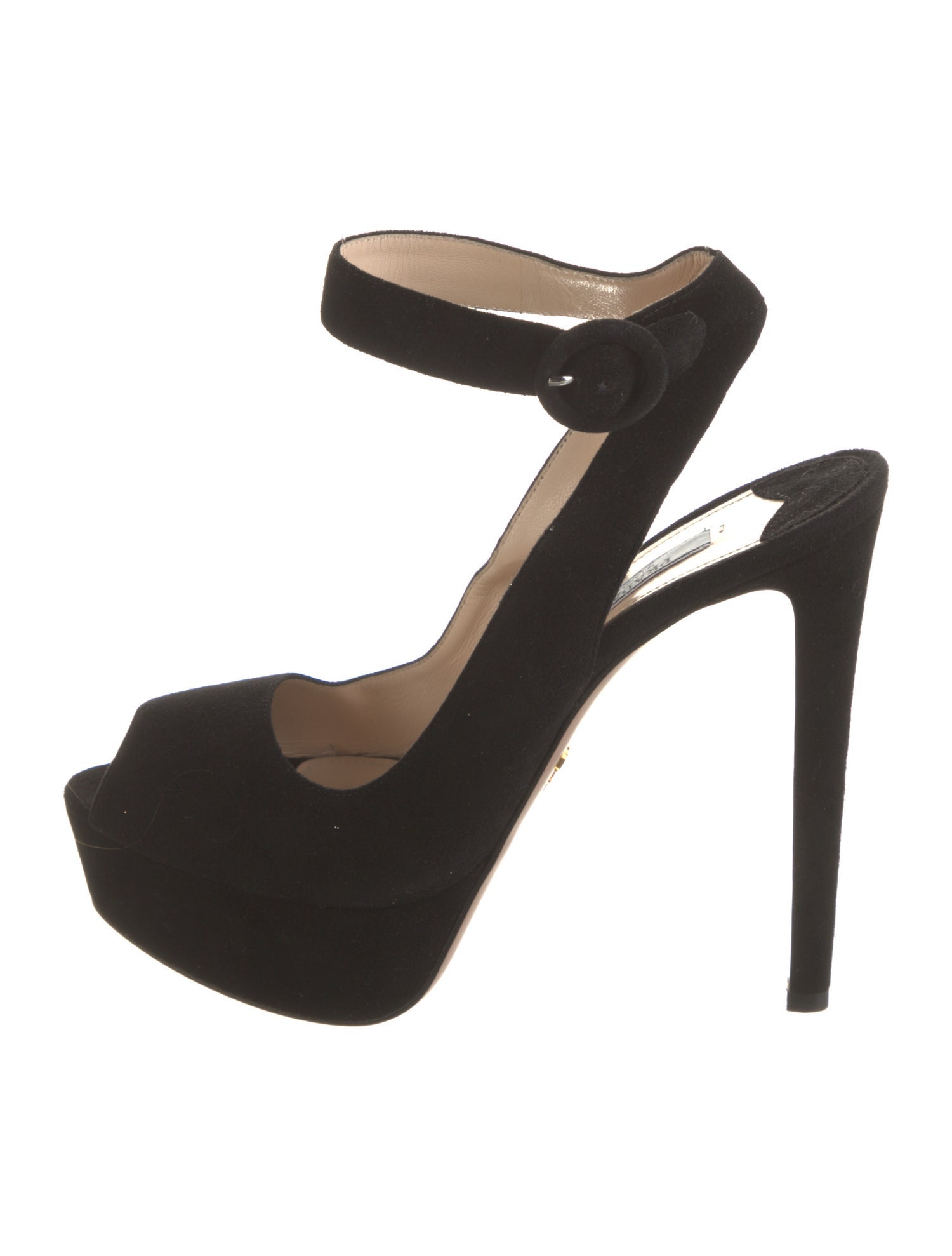 Prada Suede Slingback Pumps