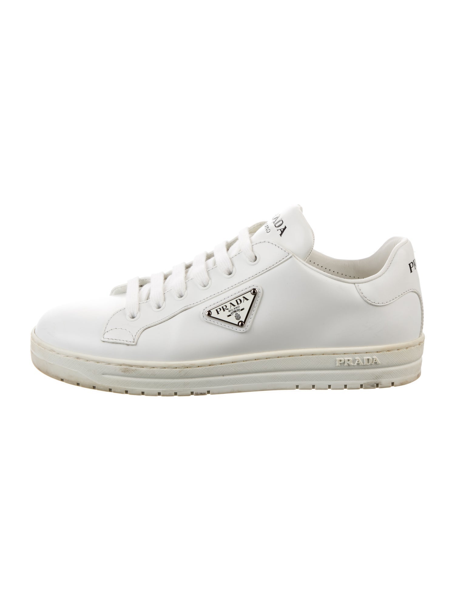 Prada Leather Sneakers