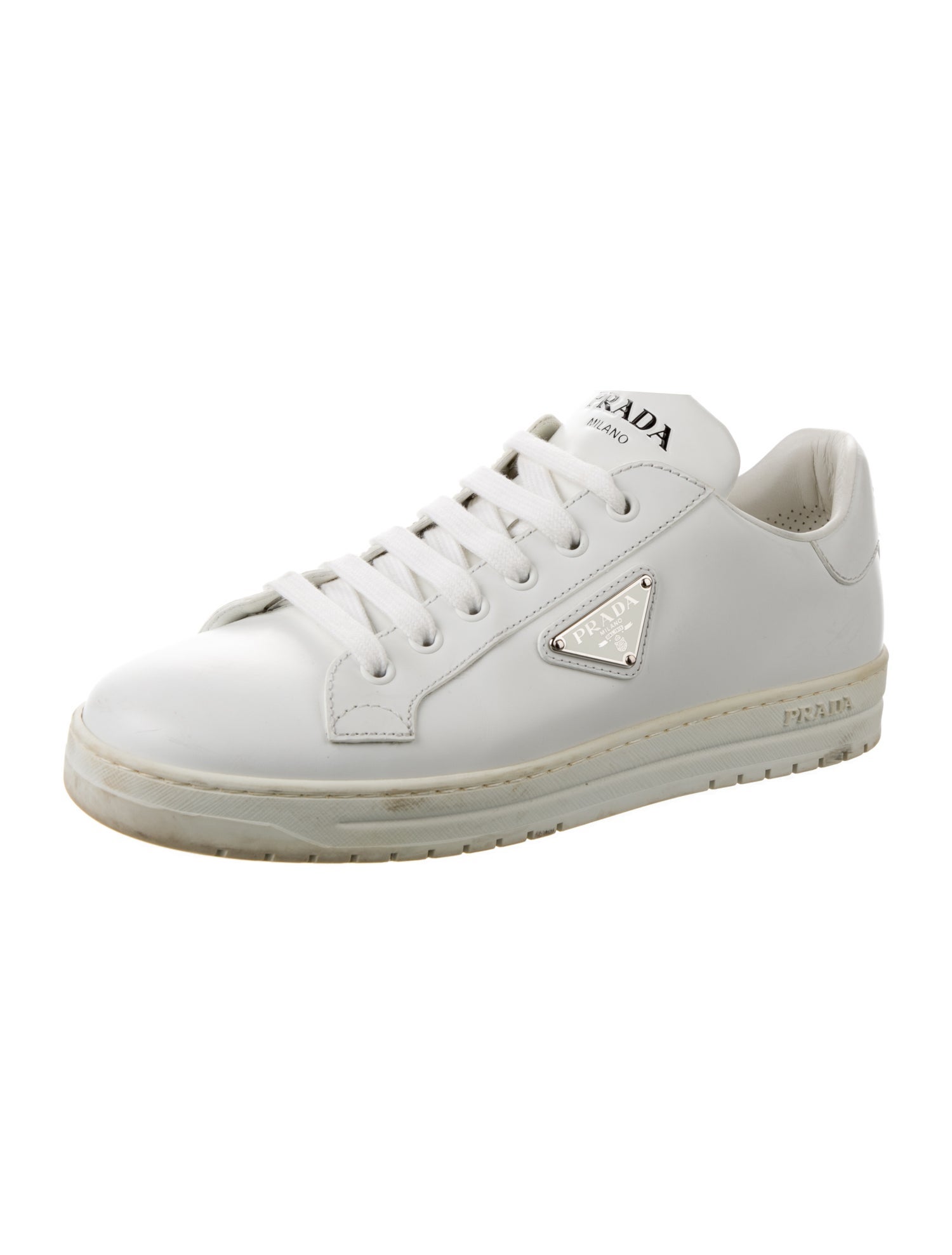 Prada Leather Sneakers