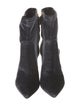 Prada Velvet Animal Print Boots