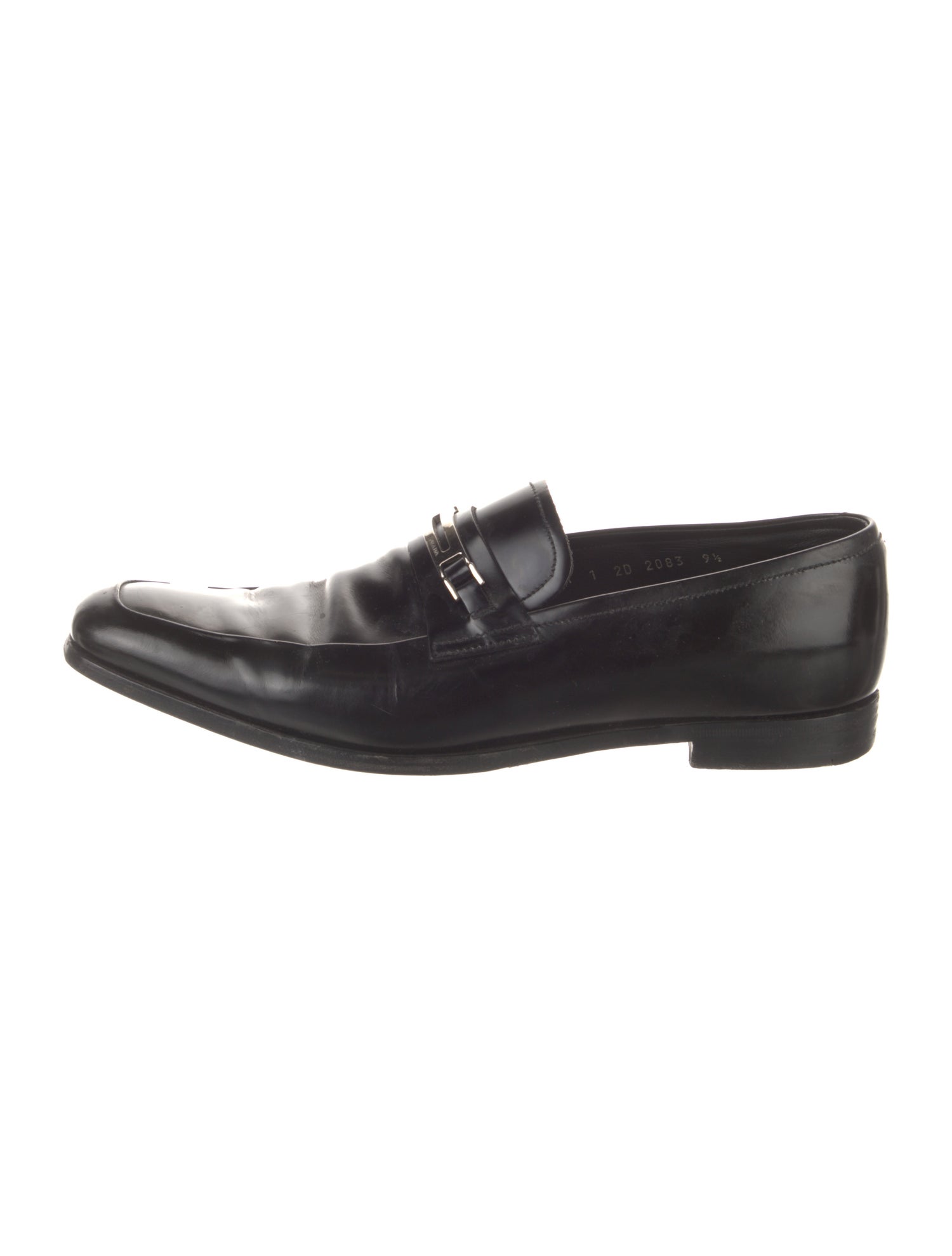 Prada Leather Dress Loafers