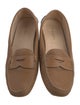 Prada Leather Lasercut Accents Loafers