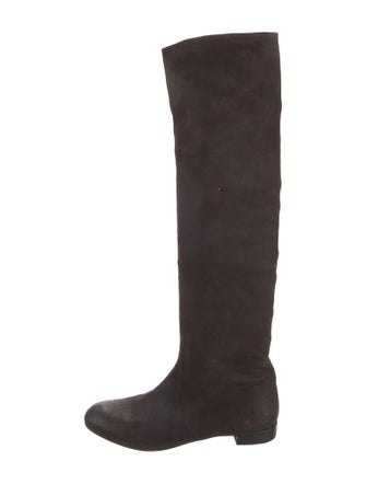 Prada Leather Riding Boots
