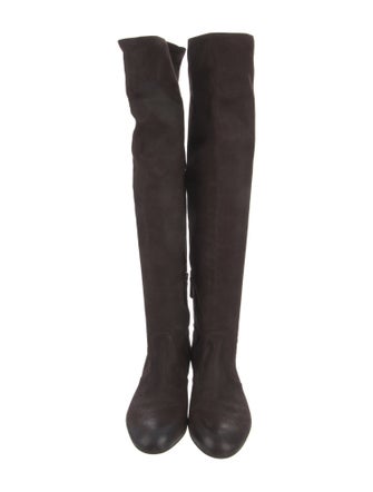 Prada Leather Riding Boots