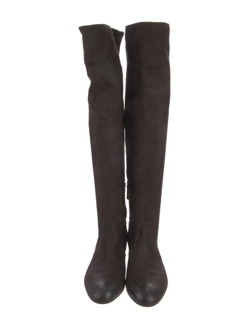 Prada Leather Riding Boots