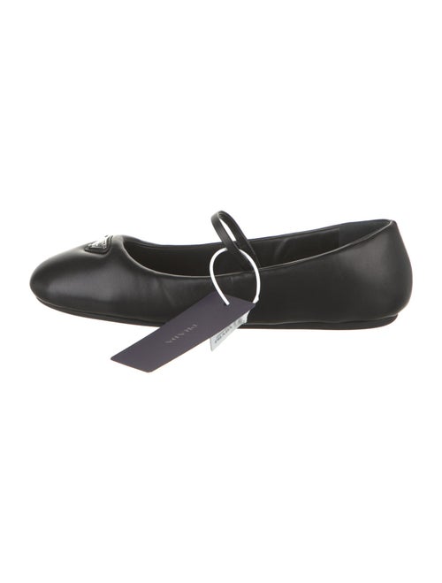 Prada Lambskin Mary Jane Flats