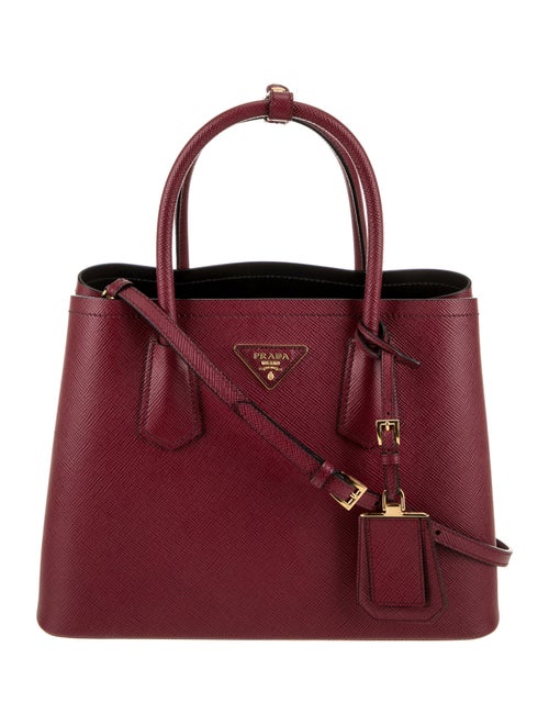 Prada Saffiano Lux Leather Top Handle Bag