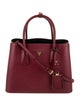 Prada Saffiano Lux Leather Top Handle Bag