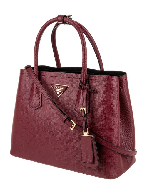 Prada Saffiano Lux Leather Top Handle Bag